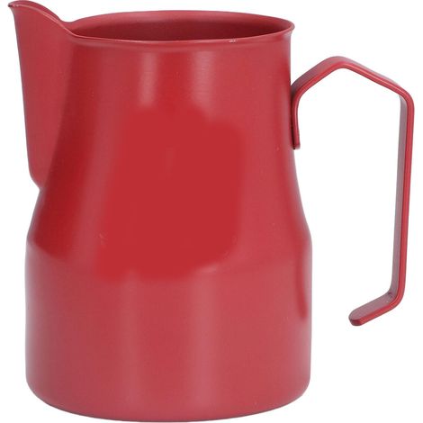 Pot à lait en acier inoxydable avec bec verseur olécrane et bec d'extraction en forme de crâne, 550 ml, rouge (1/4)