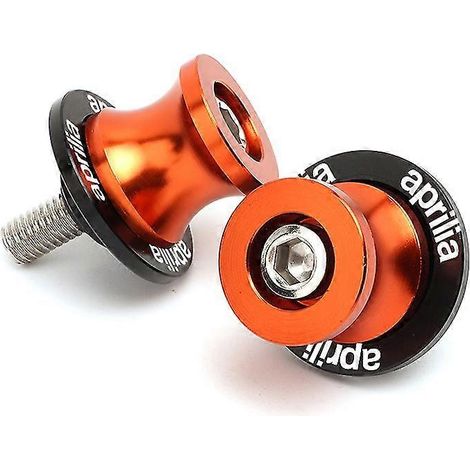 Vis de béquille de moto CNC M6, bobines de bras oscillant, curseur pour Aprilia RSV4 RSV1000/R Dorsoduro 750 Dorsoduro900 RS660 T (1/5)