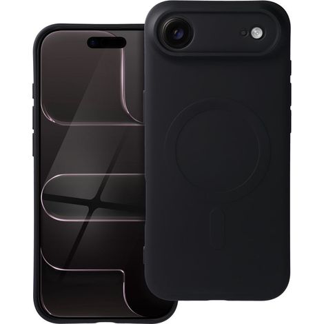Custodia in silicone Mag Cover con MagSafe per iPhone Air, nera (1/5)