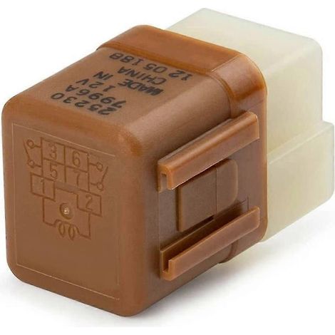Relais automatique 6 broches 25230-7996A (1 pièce) pour véhicules JG (1/5)