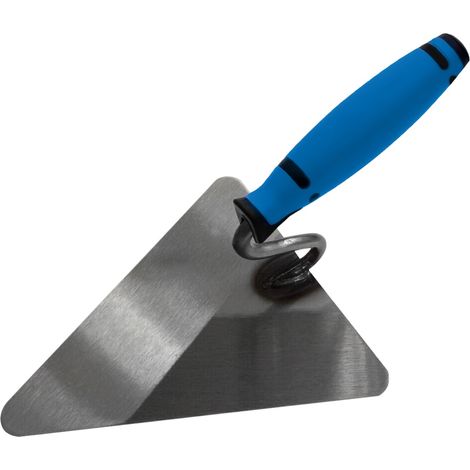 TECTOOL Truelle de maçon Berlinoise - acier - col en S - 2K - 220 mm