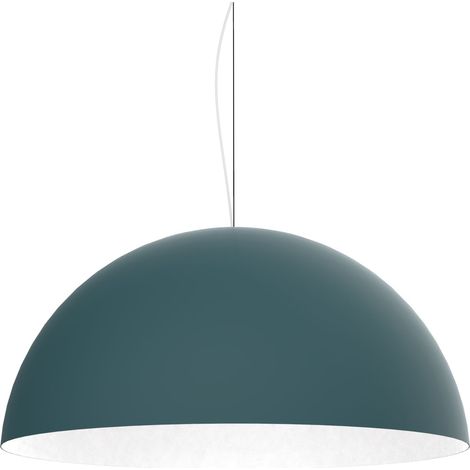 LUMICOM CASSIS Sospensione, 1XE27, max 42W, metallo, blu mediterraneo/bianco, D60cm