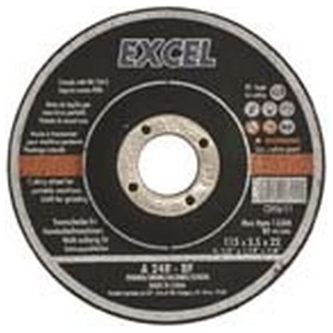 25PZ DISCHI DA TAGLIO E DA SGROSSO CENTRO DEPRESSO PER FERRO MM.115 mm.115x6,4 foro 22,2 da sgrosso per ferro ø mm.115x6,4 foro 22,2 da sgrosso per ferro ø mm.115x6,4 foro 22,2 da sgrosso per ferro