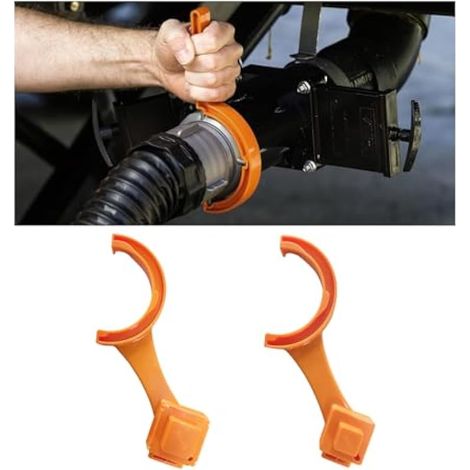 Ohleats Lot de 2 clés à Tuyau d'égout pour véhicule récréatif, clés de raccords Multi-usages pour connecter et déconnecter Les tuyaux d'égout, compatibles avec la Plupart des Bouchons d'égout (1/5)