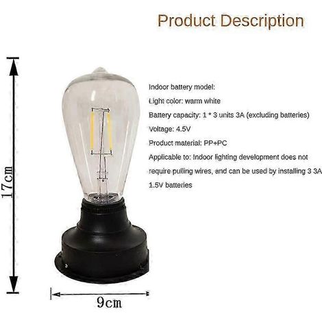 Solar-Außenleuchte (9 cm), hitzebeständig, bruchsicher, märchenhafter Stil, trendige Neuheit (1/5)