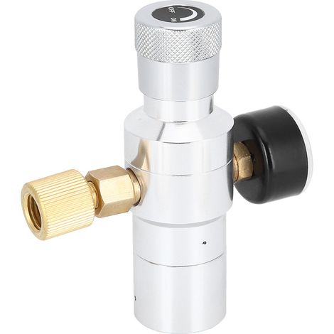 Mini régulateur de CO2 pour la fabrication de bière, soda et eau gazeuse maison, en aluminium MFL 3/8‑pouce, 0-150 PSI (1/5)