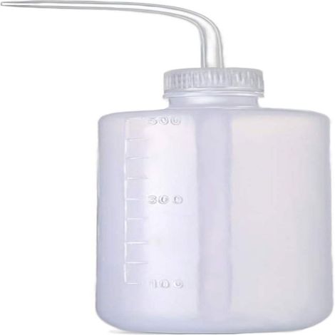 Flacon compte-gouttes, plastique, multifonctionnel, 500 ml, blanc (1/5)
