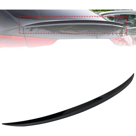 Spoiler posteriore per bagagliaio, in plastica ABS di alta qualità, nero lucido, compatibile con Mercedes-Benz GLE Coupé 2019+, autoadesivo, stile AMG. (1/5)
