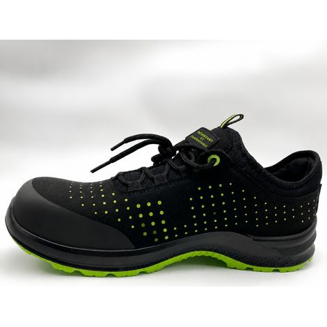 Chaussures de sécurité homme en microfibre avec embout acier - Noir - Pointure 43 43 32 × 23 × 13 cm 1,1 kg – Livraison gratuite