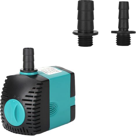 Pompe d'aquarium, pompe de bassin, pompe submersible, pompe à eau, pompe de fontaine, (800 L/H, 15 watts),HMAX 1.6m (1/5)