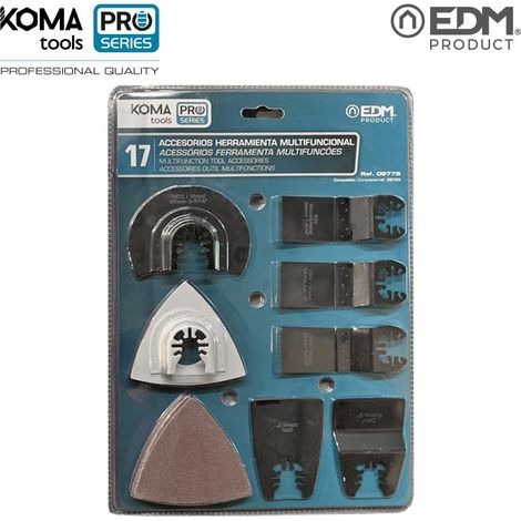 Werkzeugset Koma Tools kit17 17-teilig ergonomisch Stahl (1/2)