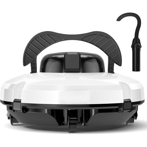 2026 Robot aspirateur de piscine sans fil pour piscine hors sol 120 minutes d'autonomie, nettoyeur de piscine automatique pour piscine creusée jusqu'à 1000 pieds carrés Robot de piscine autoparquant (1/5)