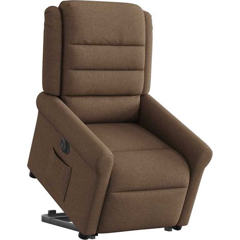Maison Exclusive - Relaxsessel mit Aufstehhilfe Elektrisch Braun