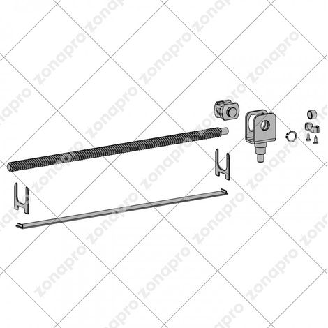 FAAC 63003355 Gruppo Madre Vite Senza Fine Per S418 HANDY Ricambio
