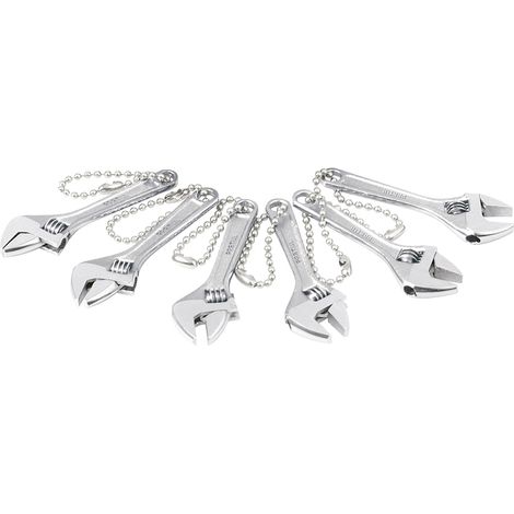Pecera con llaveros tipo llave ajustable