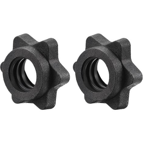 2 x 25mm/0.98" Barbell Clamps, Lightweight and Portable (1/5)