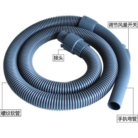 Accessoires pour aspirateur Jeberly compatibles VC35J-10AC/VC35J-10AD : tuyau, tube d'aspiration, tube fileté (1/5)