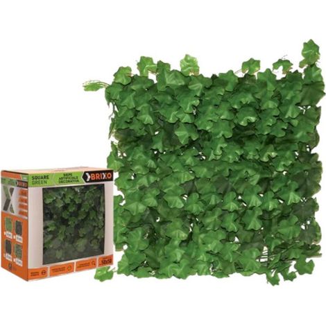 Seto artificial SquareGreen Brixo Plátano, paquete de 3 m²