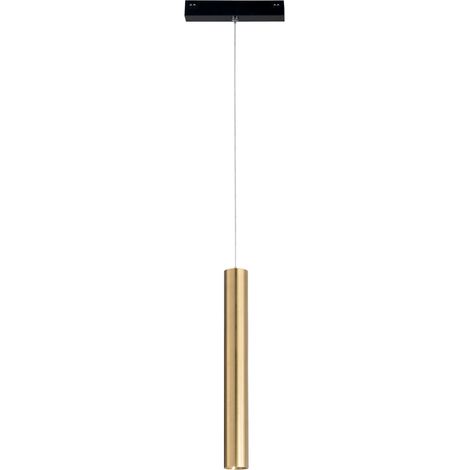 Sospensione binario DAVINCI 48V in alluminio oro 3W luce naturale 4000K 3,5 cm. (1/2)