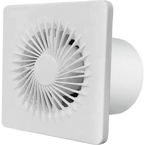 Ventilateur D Extraction 12 V - Débit Élevé - Silencieux - Pour Contrôle De L Humidité En Cuisine Salle De Bain WC Poulailler - 1 Pièce (1/5)