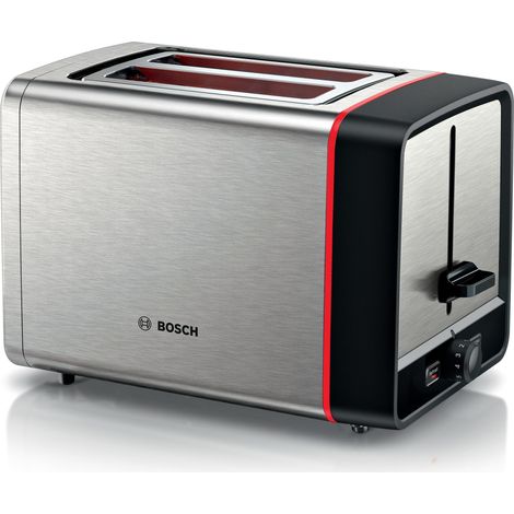 Bosch TAT6M420 tostadora 2 rebanada(s) 970 W Acero inoxidable