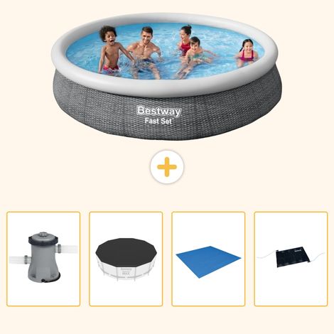 Bestway Bestway Fast Set Ronde - 366x76 cm - 5-pièces S214 (1/5)