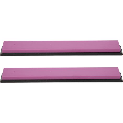 Lot de 2 pierres à aiguiser pour couteaux de cuisine, 3000 grains, avec support antidérapant (1/5)