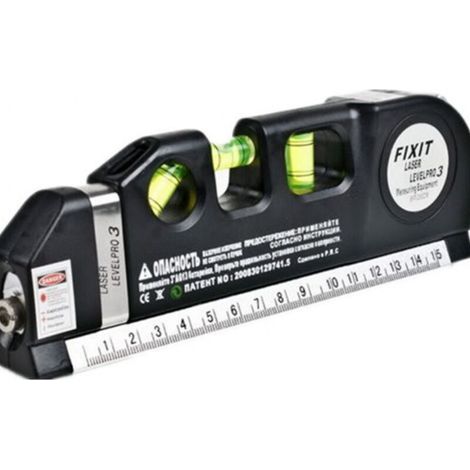 Niveau laser multifonctionnel Laser03, instrument de mesure infrarouge avec fonction magnétique, mesure horizontale et verticale à 360 degrés (1/4)