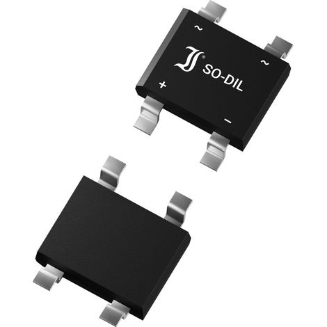 Diotec B80S2A-SLIM Brückengleichrichter SO-DIL SLIM 160 V 2 A