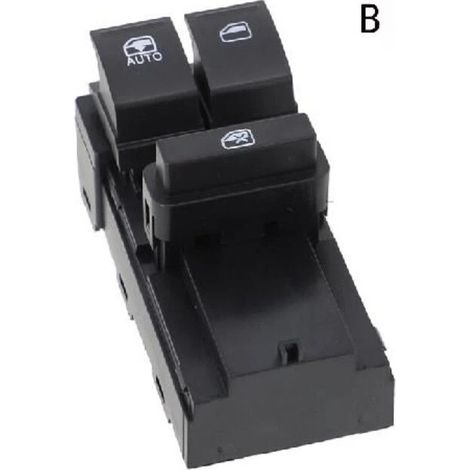 Polo, left-hand drive, with AUTO window regulator master switch and dual window regulator switches 6RU959858B (1/4)