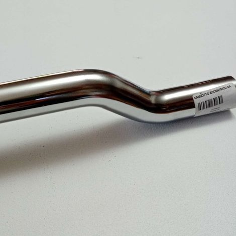 Cannotto eccentrico di ottone cromato da 30mm per wc (1/4)