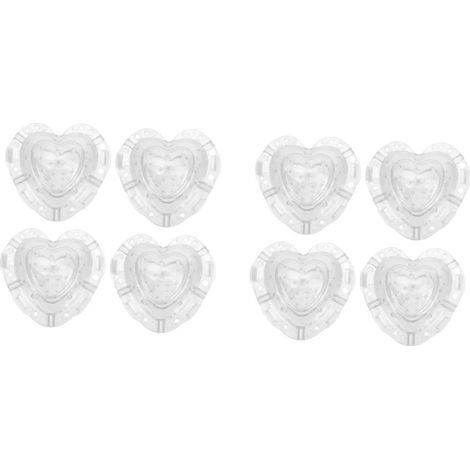 2 Ensembles Moules À Fruits Forme De Cœur Transparent Lot Pour Façonnage De Melons Fraises Outil Pratique De Jardinage 4 Pièces 2 (1/5)
