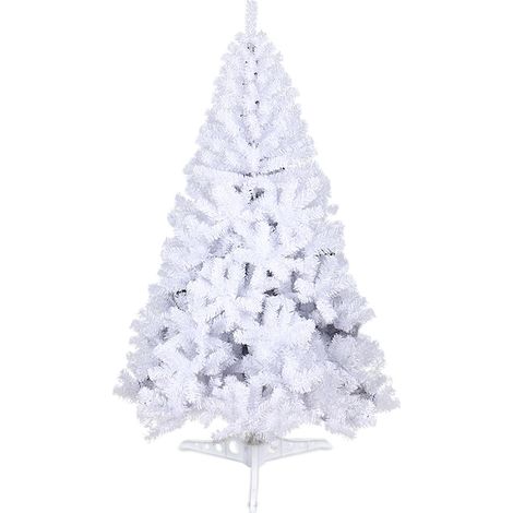 Randaco Arbre de Noël Arbre de Noël Support Sélection Flocage Blanc 120cm (1/5)