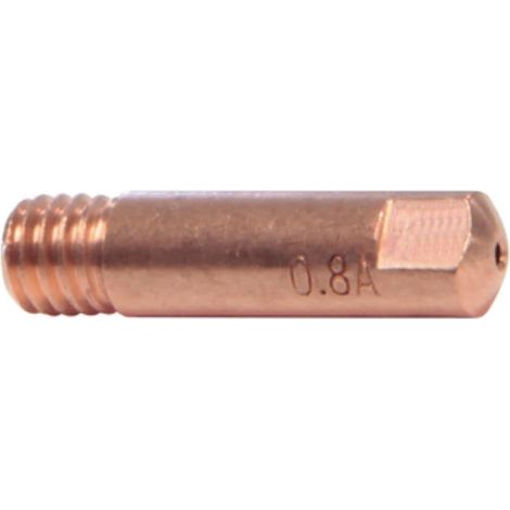 Gys -10 Tubi di Contatto 0,8/M6-Confezione da 10 per Torcia 150A-Mig/Mag, 041912