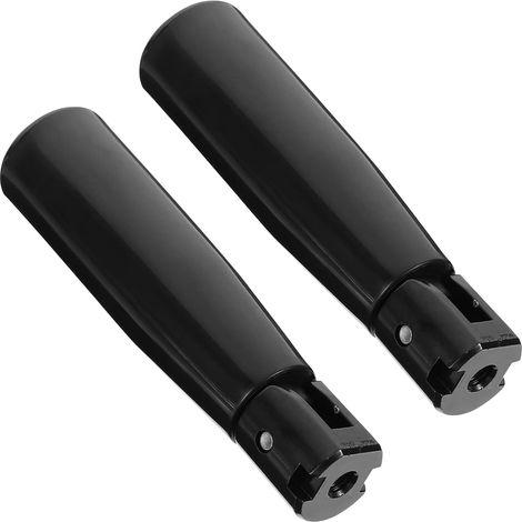 Poignée pliante à torsion 10 x 1 pouce, poignée pliable pour manivelle de tour avec surface lisse pour le travail du bois et les accessoires de machine. (1/5)