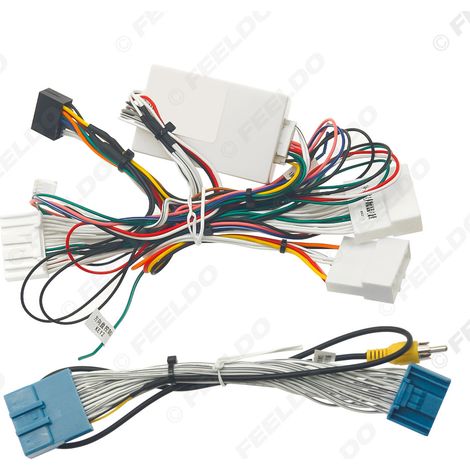 16-pin audio/video modification cable for Lexus NX200 2015-2016 (power cable + protocol box) (1/5)