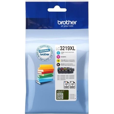 BROTHER Cartridge LC-3219XL - Black. Magenta. Cyan. Yellow - XL (1/2)