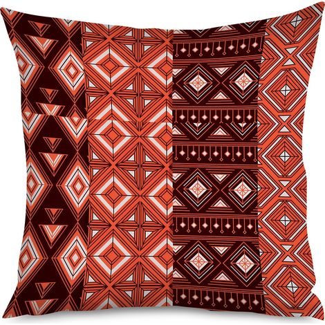 Housse de Coussin décoratif motifs paisley, cachemire bohème (1/5)