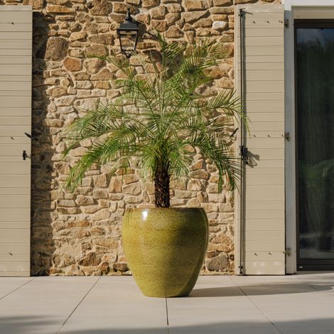 Vaso LAFONTAINE 69x65cm verde lago (1/4)