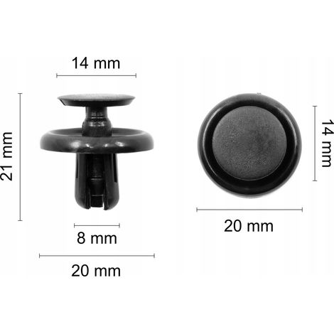 1x clip per passaruota Subaru Impreza Legacy Forester (1/5)
