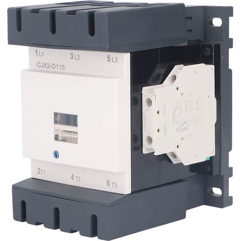 Contacteur AC 3 phases Bobine Cuivre Contacts Argent Commutateur Circuit Contrôleur 110V 115A (1/5)
