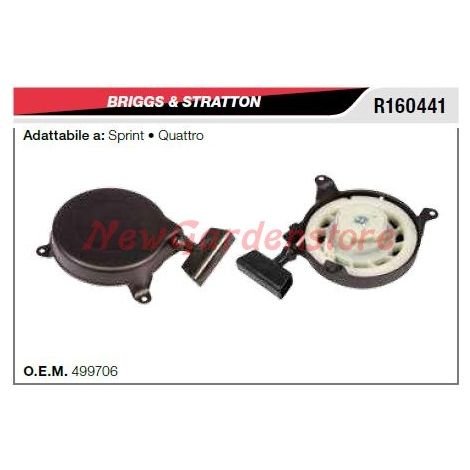 Anlasser B&S Rasenmäher Mäher sprint four R160441