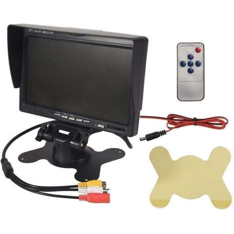 7-Zoll-HD-Farb-TFT-LCD-Monitor 12V/24V für Auto-LKW-Überwachungskameras (1/5)