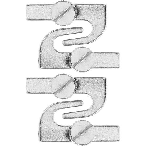 Crochets pour Photos en Acier Inoxydable Argenté, Kit de Fixation pour Cimaise 4pcs, Système Suspendre Stable et Pratique pour Galeries et Magasins (1/5)