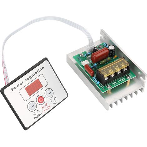 Contrôleur de vitesse électronique AC220V 8000W puissant SCR pour moteur (1/5)