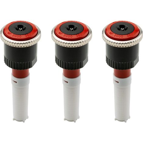 Aspersor Emergente para Riego Enterrado Aspersor Agricola impacto MaxiPou 6-13 m 1/2'' Aspersor Circular y Ajustable (1/8)