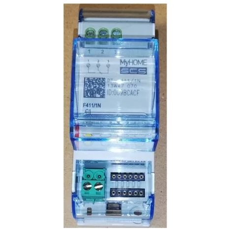 Legrand F411/1N Controller 1 relay NO/NC 2M DIN