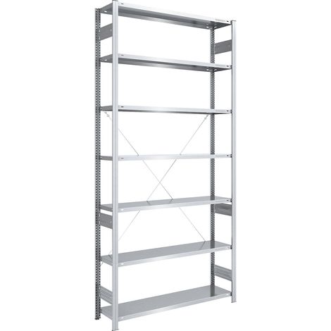eurokraft pro, Rayonnage emboîtable extra-large, galvanisé, (1/5)