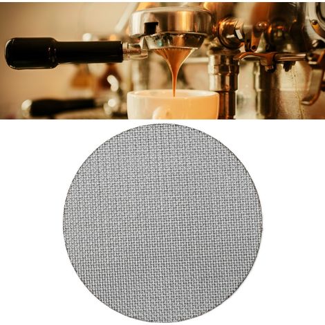 Plaque de Filtre à Café 1,7mm Écran Maille pour Machine à Café Remplacement Rétrolavage Poignée 51mm