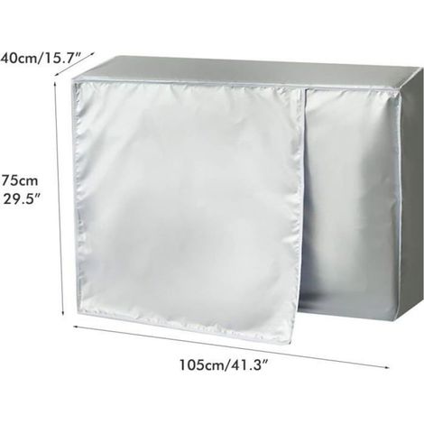 Housse Pour Pompe De Piscine - Couverture Imperméable Épaisse Pour Unité Extérieure - Taille Unique (1/5)